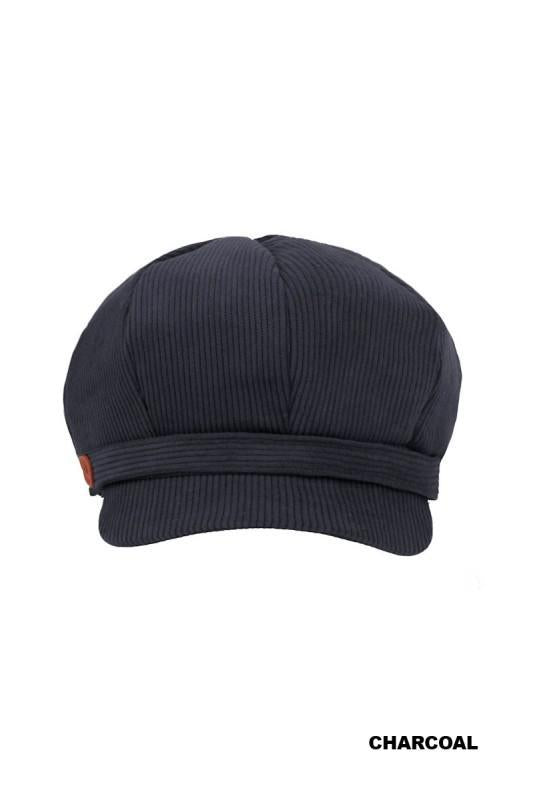 Corduroy Cabbie Hat