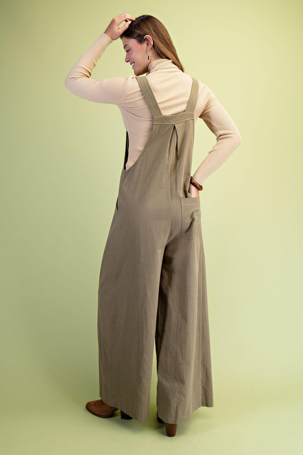 Pintuck Detail Overall