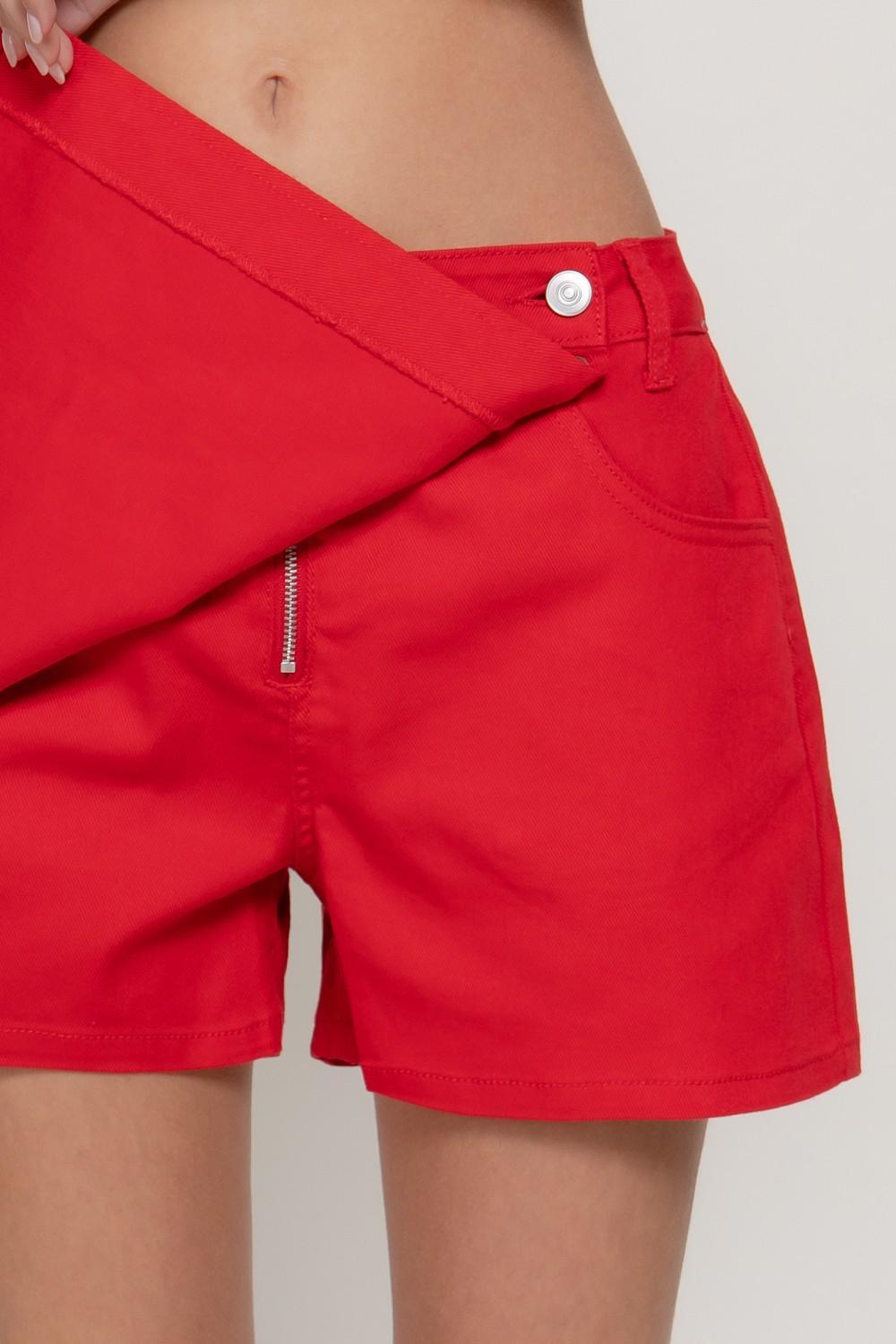 Stretch Cotton Twill Skort
