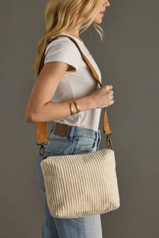 Corduroy Crossbody Bag
