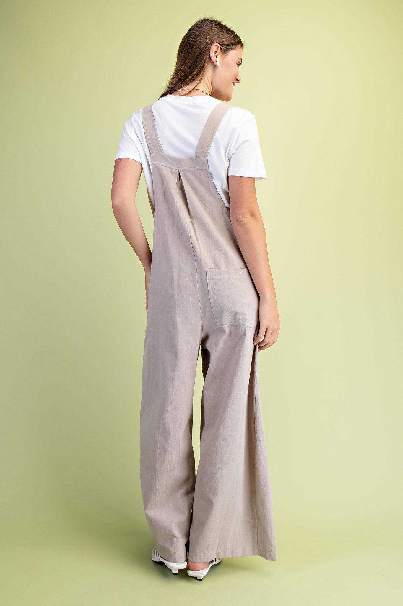 Pintuck Detail Overall