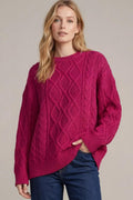 Oversized Cable Knit Sweater