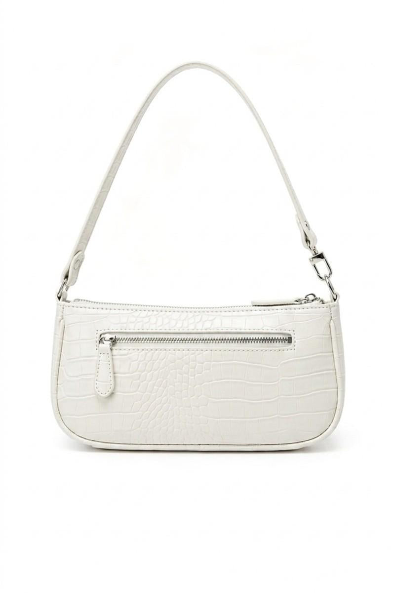 Crocodile Pattern Clutch Shoulder Tote