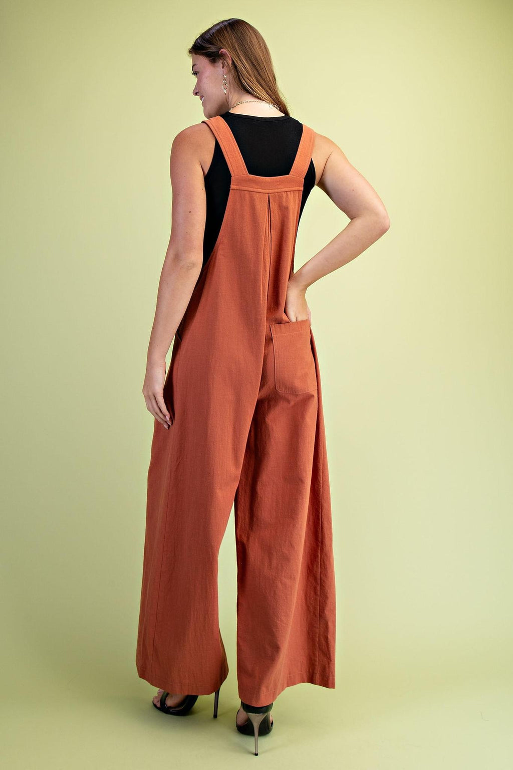 Pintuck Detail Overall