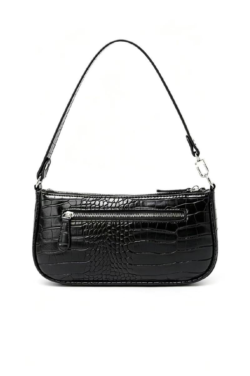 Crocodile Pattern Clutch Shoulder Tote
