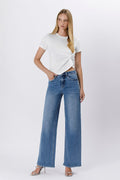 Tummy Control Super High-Rise Baggy Wide-Leg Jeans