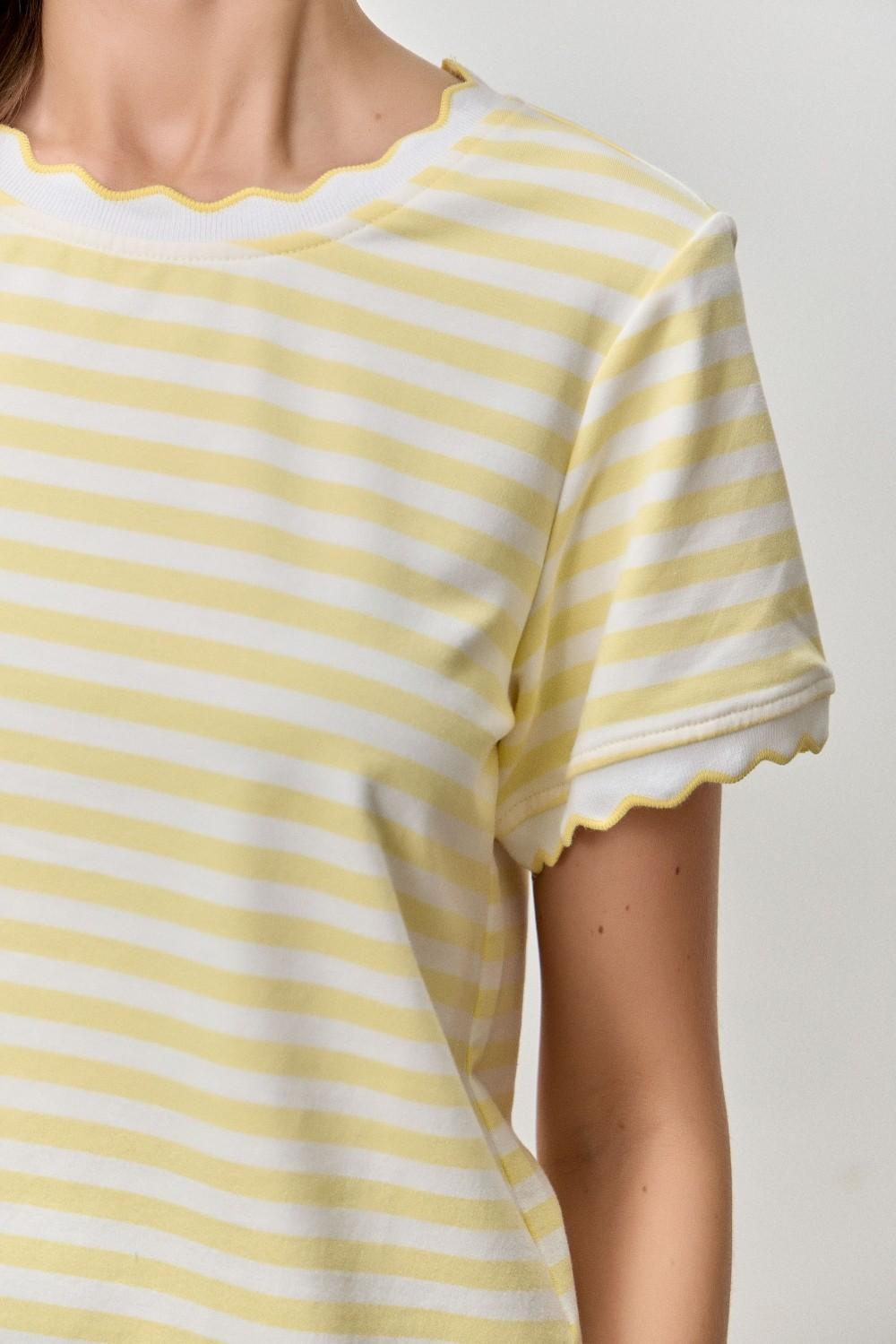 Striped Short Sleeve T-shirt