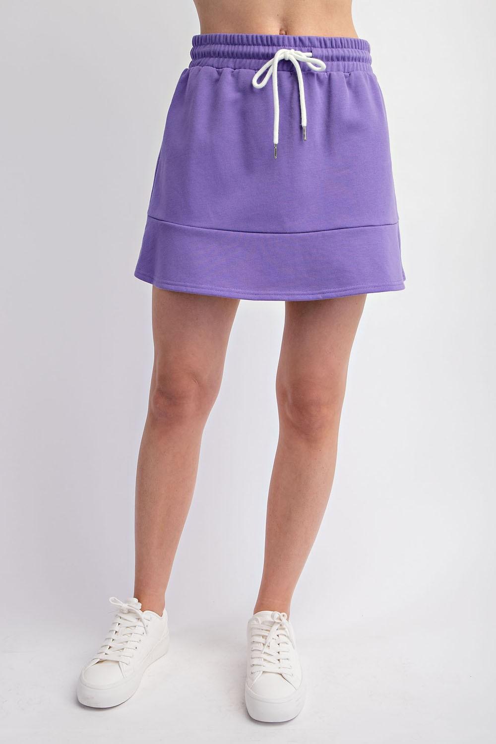Sweatshirt Mini Skirt