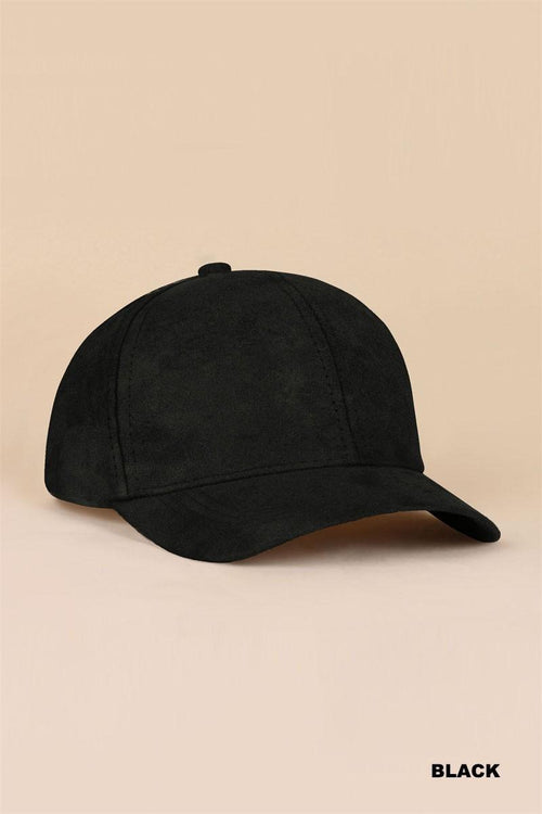 Classic Suede Baseball Cap