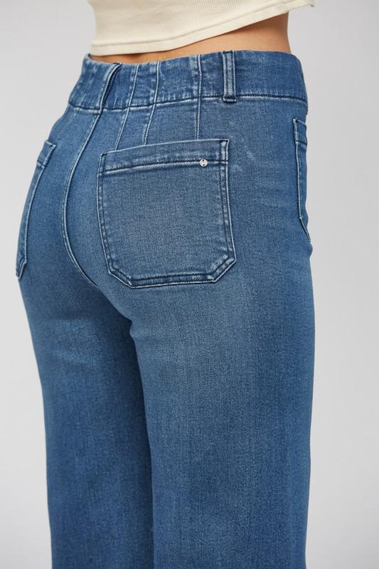 Super High Rise Wide Leg Cropped