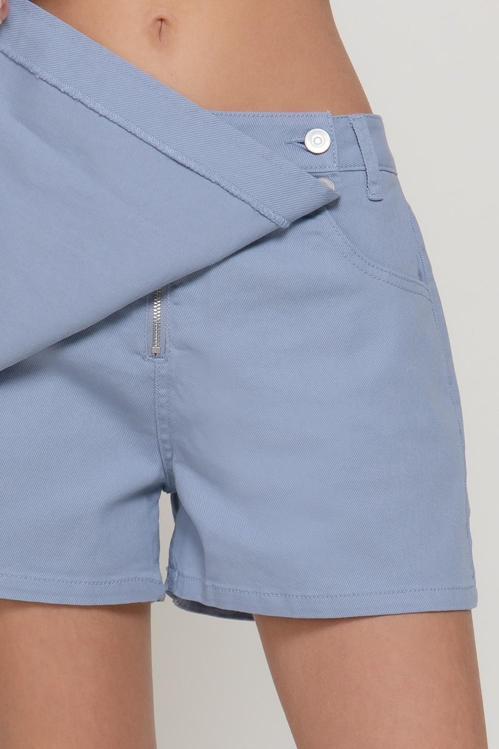 Stretch Cotton Twill Skort