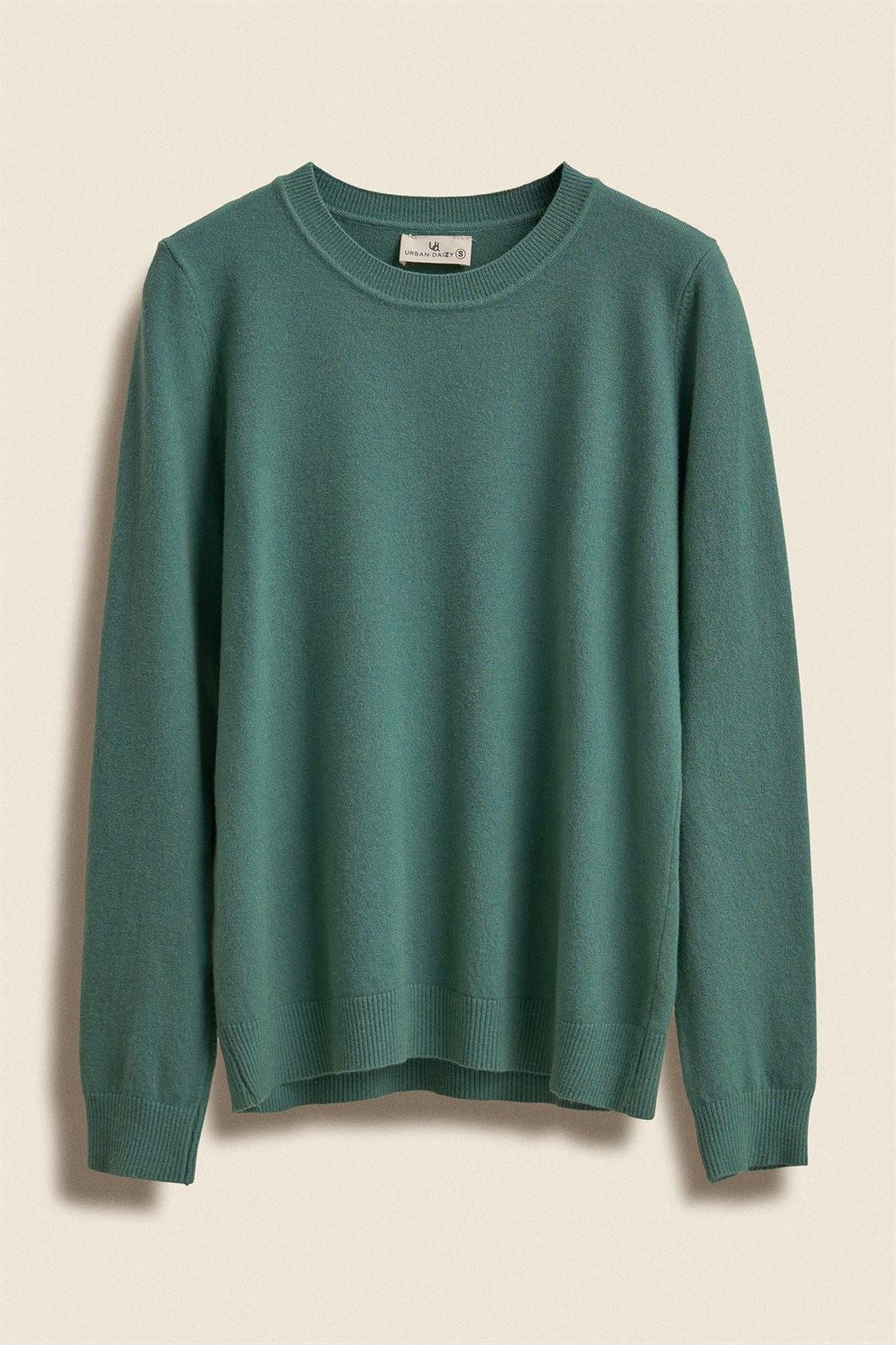 Soft Knit Crewneck Pullover Sweater