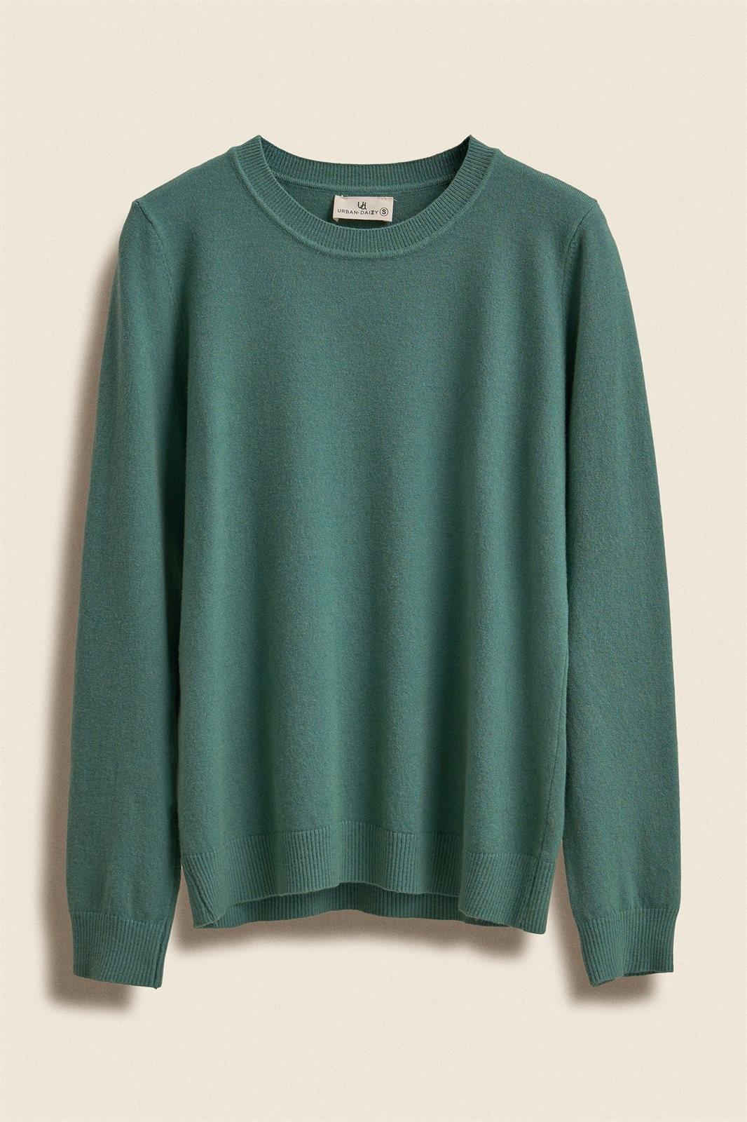 Soft Knit Crewneck Pullover Sweater