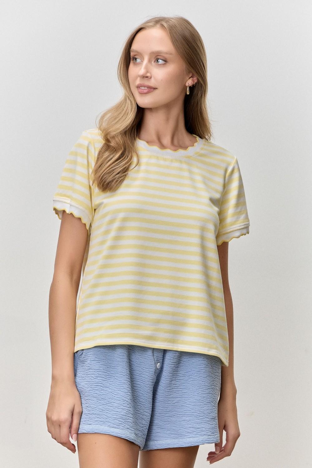 Striped Short Sleeve T-shirt